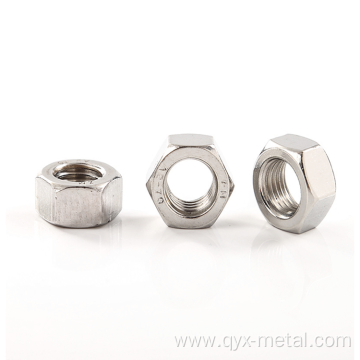 GR1 Gr2 titanium hexagon nuts